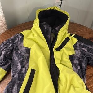 Kids Yellow and Black Coat